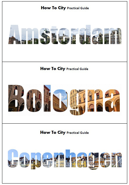 Amsterdam, Bologna and Copenhagen guides pack (limited time)
